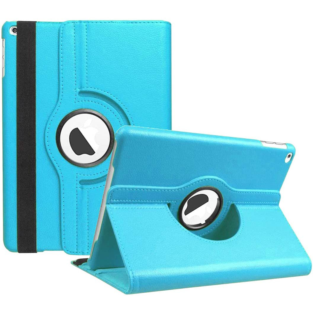 Чохол-книжка Rotating Case для Apple iPad 5 2017 / iPad 6 2018 (Wake / Sleep) Light Blue, фото 1