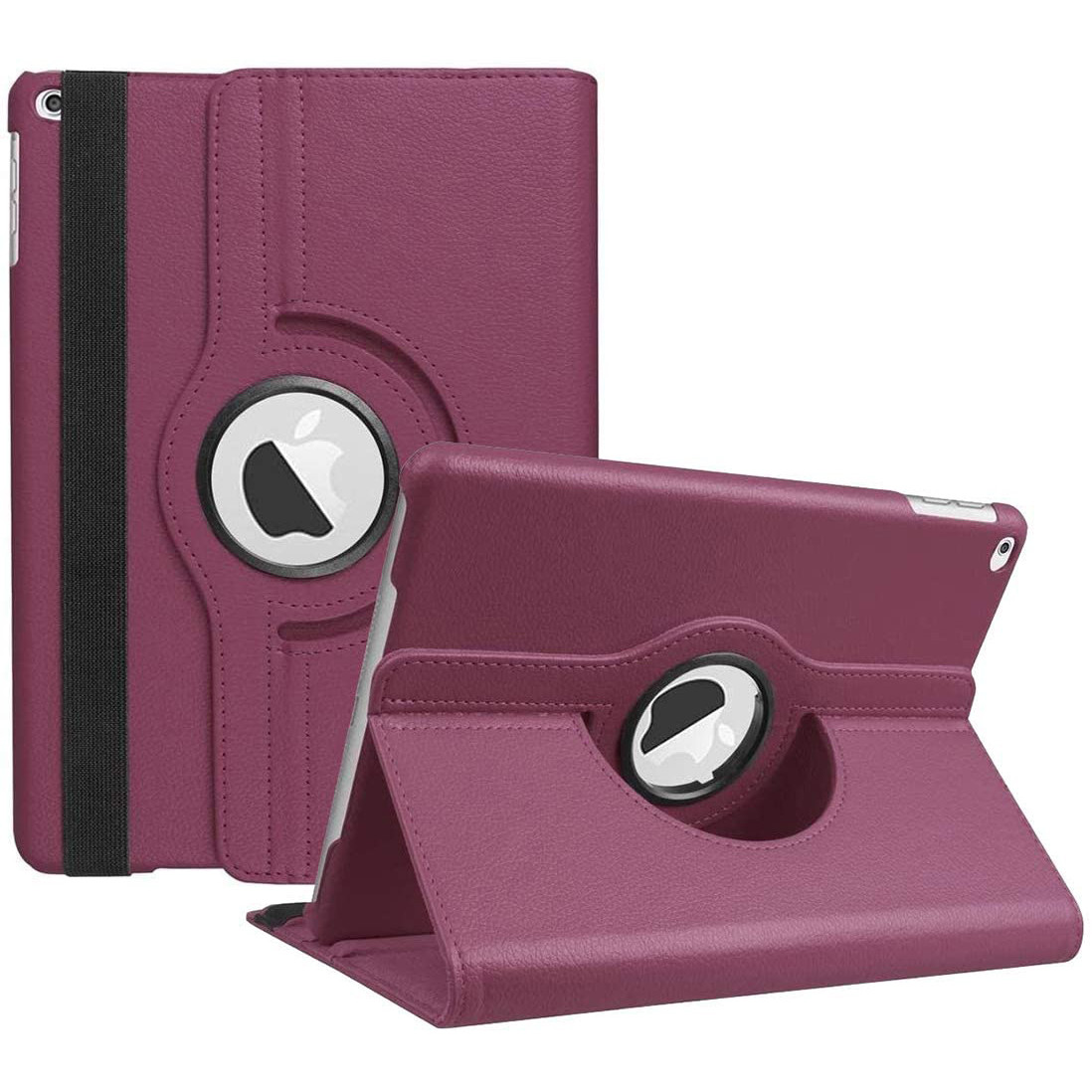 Чохол-книжка Rotating Case для Apple iPad 5 2017 / iPad 6 2018 (Wake / Sleep) Purple