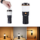 Кемпінговий ліхтар SOFIRN BLF LT1 Black зі змінним світлом (600LM, 2700-5000K, 4×18650, USB-C), КОМПЛЕКТ, фото 2