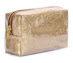 Косметичка женская Poolparty, золотистая