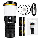 Кемпінговий ліхтар SOFIRN BLF LT1 Black зі змінним світлом (600LM, 2700-5000K, 4×18650, USB-C), КОМПЛЕКТ, фото 10