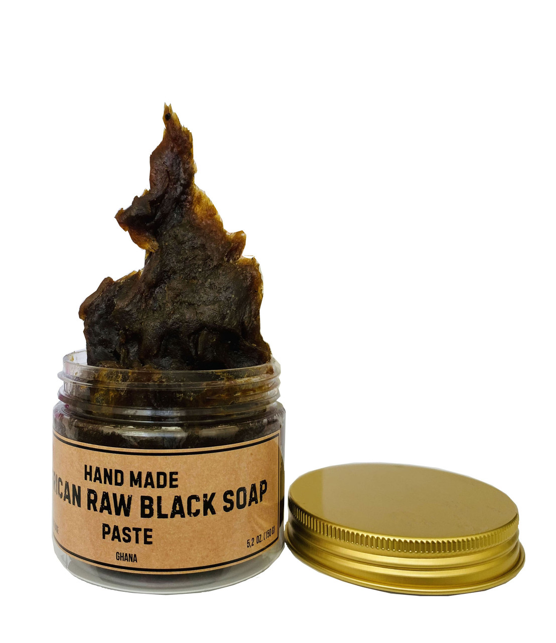 Африканське чорне мило African Black Soap Paste original 150 грамів