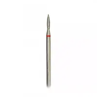 Алмазная насадка для фрезера ( пламя, диаметр 1.8 мм, красная насечка) Владмива