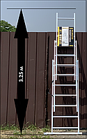 Драбина розкладна DRABEST 3.25м 150кг Лестница Стремянка алюминиевая раскладная 3х7 алюмінієва драбина НОВИНКА