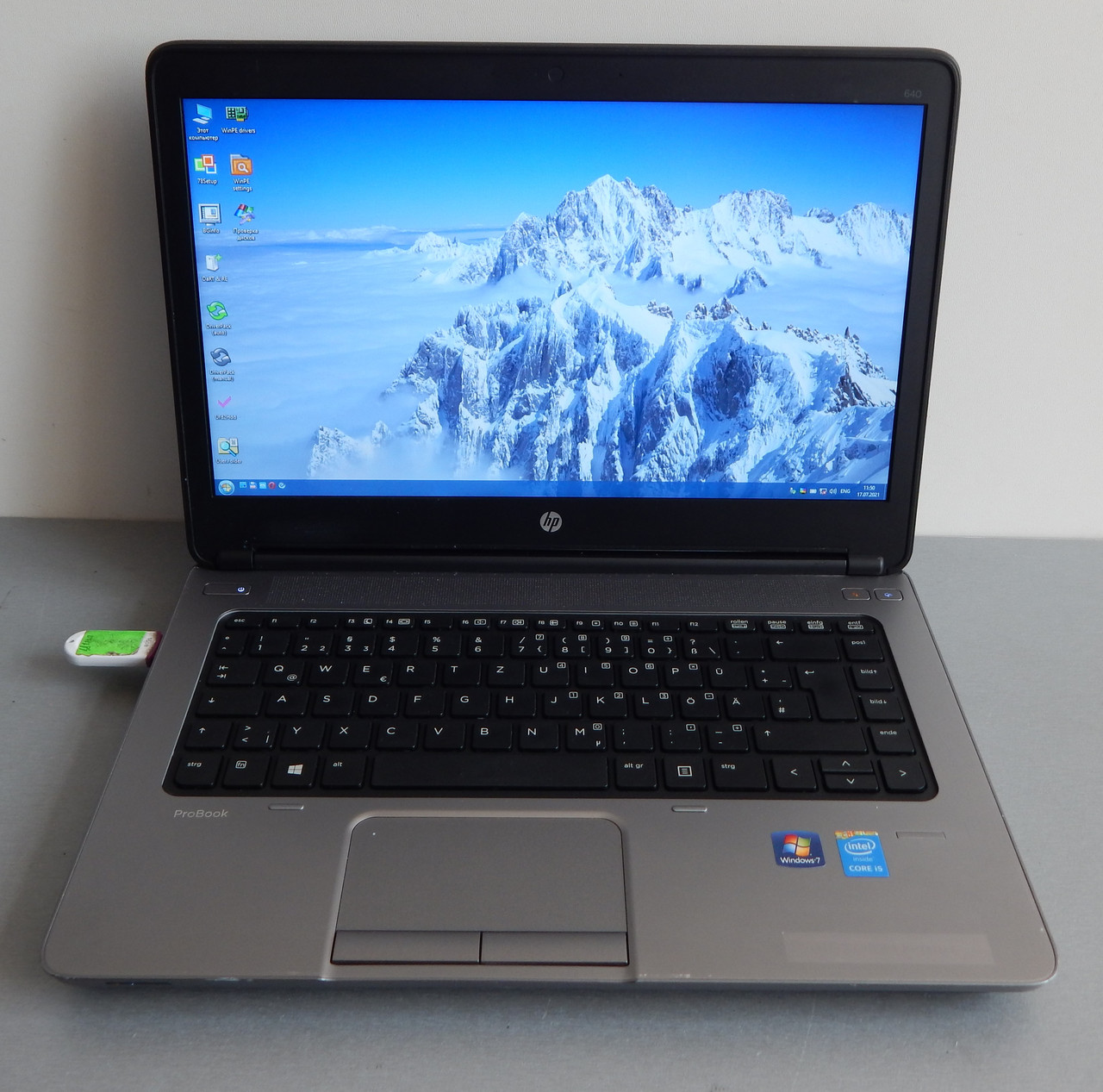 Ноутбук б / у HP ProBook 640 G1 14,1 "I5-4210m / 4Gb Ram / Intel HD Graphics 4600
