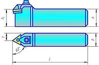 Резец Контурный 25х25х150 (MTNNR-25 25-М22) с 3-х гр. пласт. Т15К6