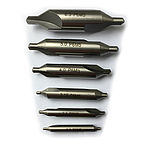 Свердло d 4,0х10,0х56,0х6,2 центрувальне Р18, двостороннє, тип А (без предохр. конуса) вийшов. проф. DIN333, фото 6