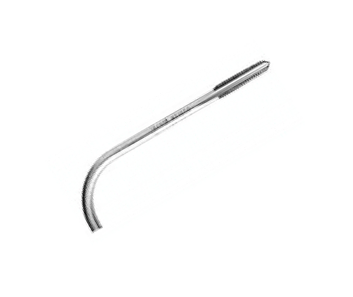 Мітчик Гайковий М 2,5 (0,45) Р6М5 з вигнутим хвостовиком, фото 1