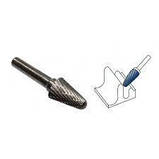 Борфреза гіпербол. зі сфер. торц. d12х25х6х65 R3,0 Р6М5 Х-образн. насічка (F12 25М06), фото 2