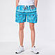 Чоловічі шорти (плащівка), блакитного кольору - фото 1 - id-p1446580501