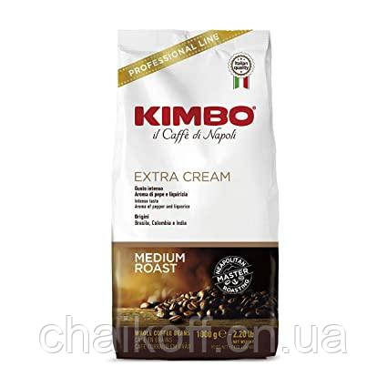 Кава в зернах Kimbo Extra Cream 1000 г (Италия)