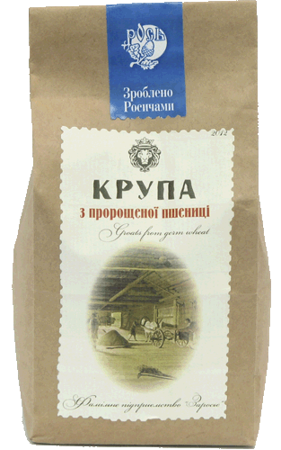 Крупа з пророщеної пшениці, 500 г, Рось