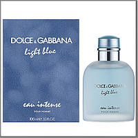 Dolce & Gabbana Light Blue Eau Intense Pour Homme парфюмированна вода 100 ml. (Дольче Габбана Лайт Блю Интенс)