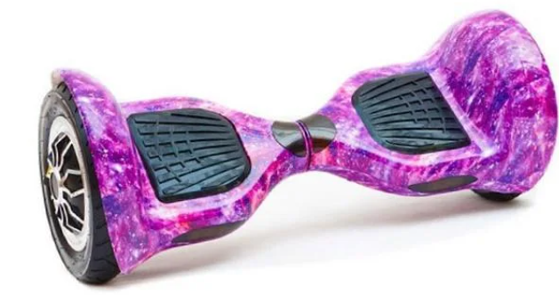 Купить Гироскутер, для детей и взрослых 10 дюймов фиолетовый космос ...