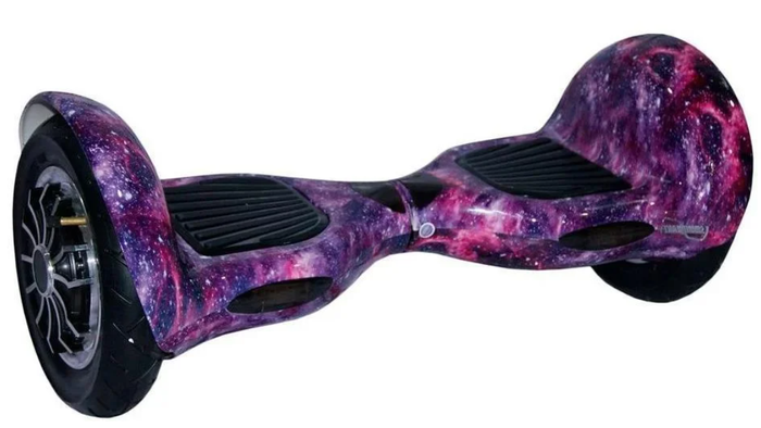 Купить Гироскутер, для детей и взрослых 10 дюймов фиолетовый космос ...