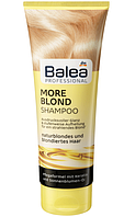 Шампунь для натурально білого і світлофарбованого волосся More Blond Balea Professional 250мл.