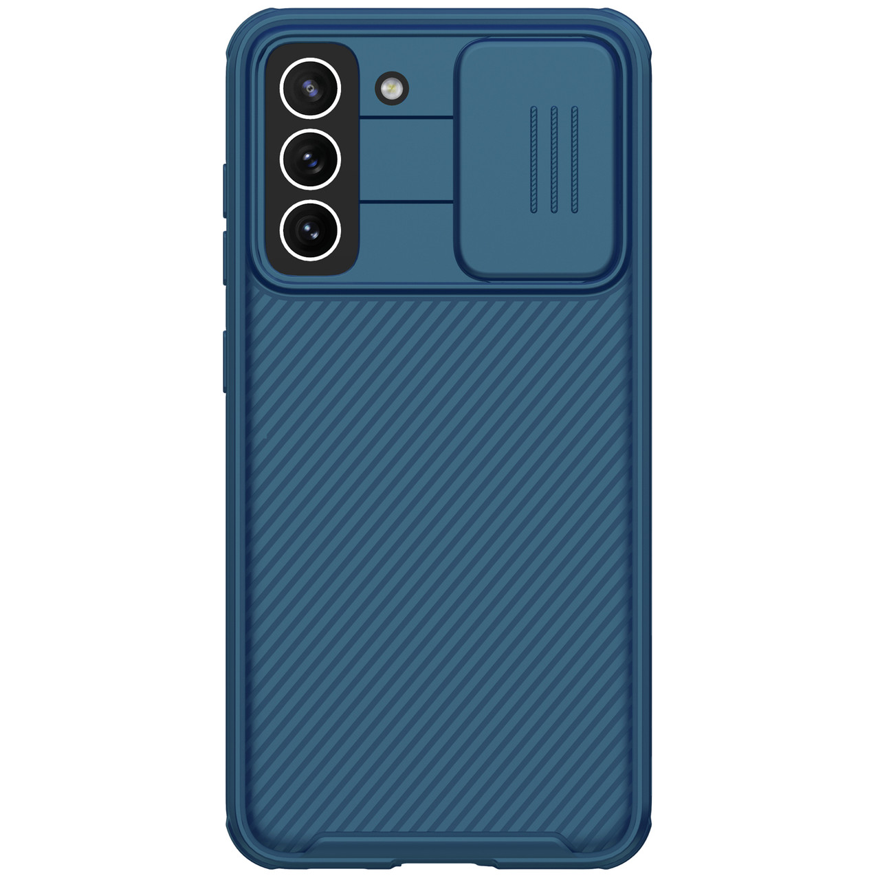 Захисний чохол Nillkin для Samsung Galaxy S21 FE 2021 (CamShield Pro Case) Blue з захистом камери