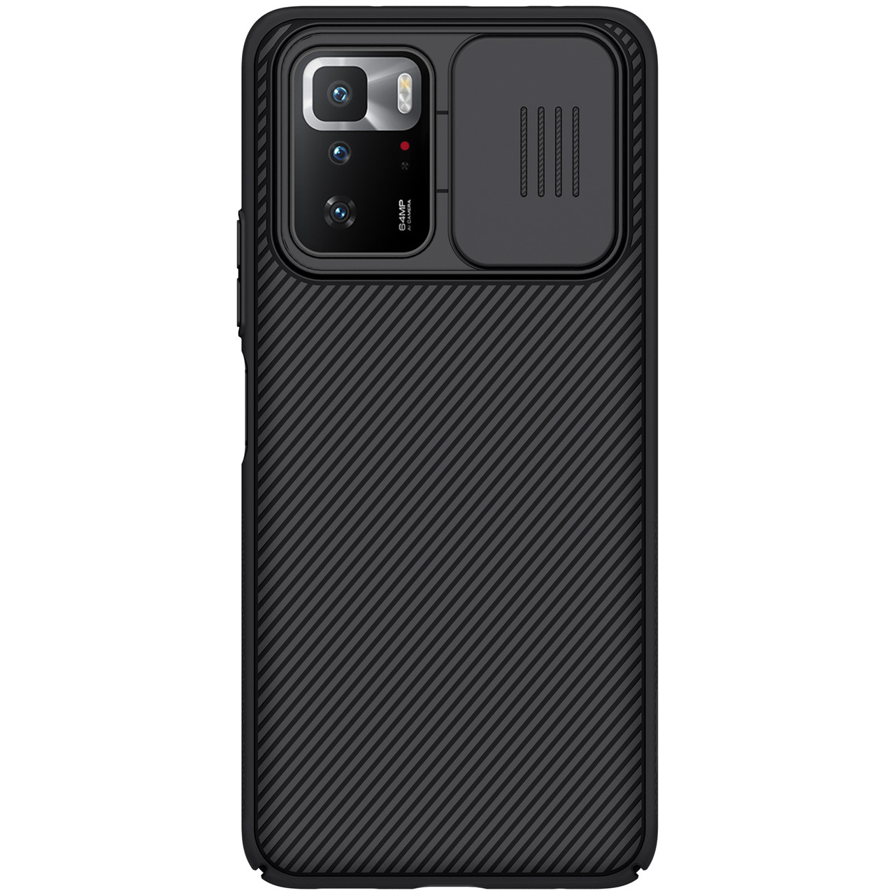 Захисний чохол Nillkin для Xiaomi Poco X3 GT / Redmi Note 10 Pro 5G (CamShield Case) Black з захистом камери