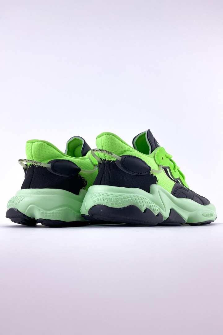 Adidas black and neon green outlet