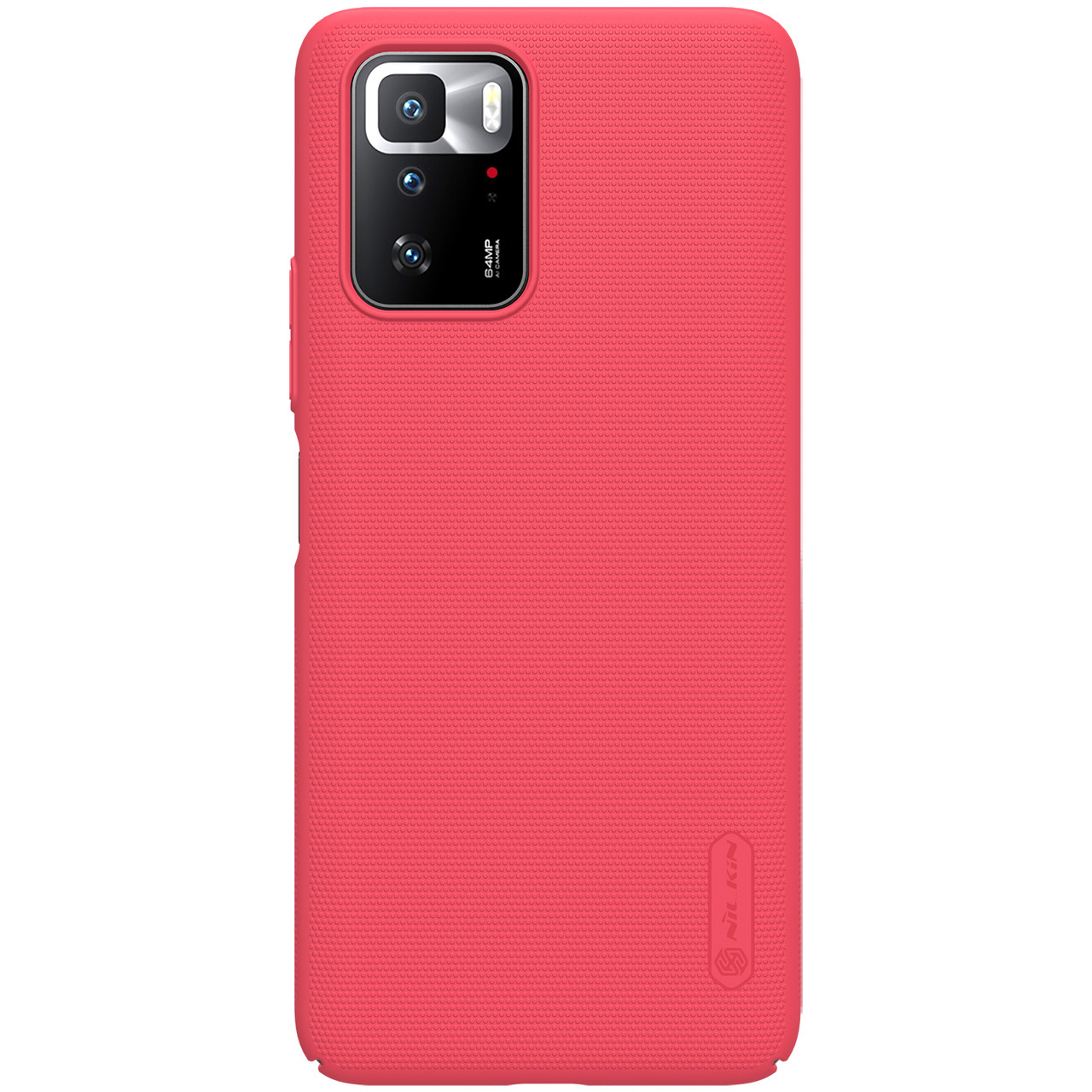 Захисний чохол Nillkin для Xiaomi Poco X3 GT / Redmi Note 10 Pro 5G Super Frosted Shield Red Червоний