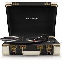 Проигрыватель винила Crosley Executive Portable Turntable CR6019D-BK Black с Bluetooth