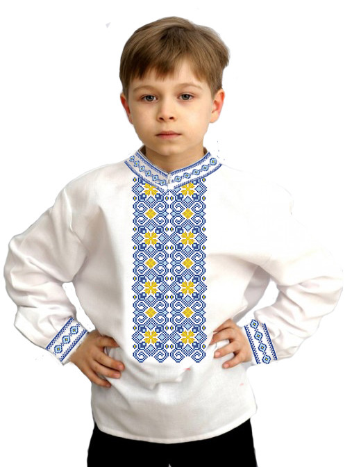 Заготовка вишиванки для хлопчика №032-ХД, фото 1