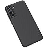 Захисний чохол Nillkin для Samsung Galaxy S21 FE 2021 Super Frosted Shield Black Чорний, фото 5