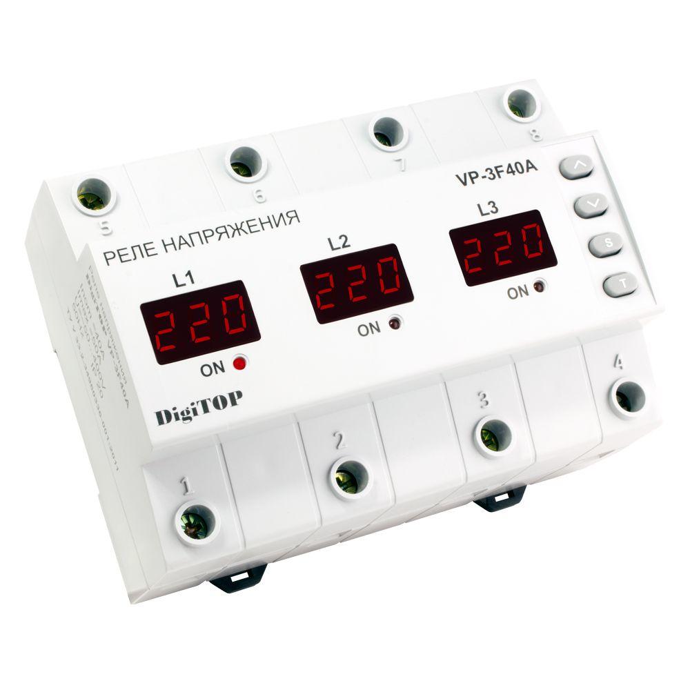 Реле контролю напруги VP-3F40A, фото 1