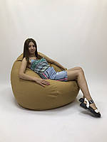 Кресло мешок Крісло мішок Груша сиреневый Мягкий Пуф кресло XL 125*105см с Рогожки + внутренний чехол