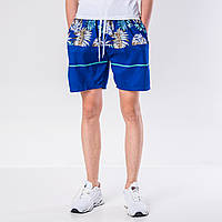 Чоловічі шорти (плащівка), синього кольору