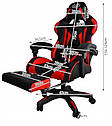 Крісло геймерське MALATEC 8979 чорно-червоний, фото 3