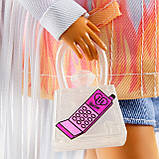 Лялька Барбі Екстра модниця в джинсовій куртці з бахромою Barbie Extra Doll #5 Long-Fringe Denim Jacket GRN29, фото 6
