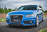 Спліттер Audi A4 B8 S-Line / S4 B8 (07-11) елерон тюнінг обвіс (V1), фото 4