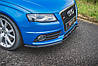 Спліттер Audi A4 B8 S-Line / S4 B8 (07-11) елерон тюнінг обвіс (V1), фото 3