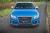 Спліттер Audi A4 B8 S-Line / S4 B8 (07-11) елерон тюнінг обвіс (V1), фото 6