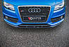 Спліттер Audi A4 B8 S-Line / S4 B8 (07-11) елерон тюнінг обвіс (V1), фото 7