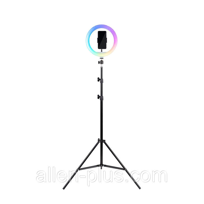 Набір 2 в 1 RGB Трипод для смартфонів + світлодіодне кільце HAVIT HV-ST7026