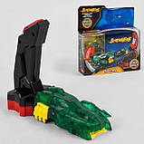 Дикі Скричеры Машинки трансформери 1 Скричер 2 диски Spider Павук Скорпіон + запускатор, фото 2