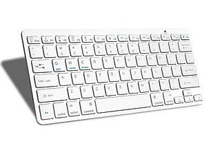 Бездротова клавіатура Keyboard X5 Біла