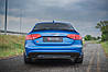 Дифузор Audi S4 B8 (07-11) елерон тюнінг обвіс, фото 5