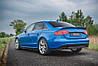 Дифузор Audi S4 B8 (07-11) елерон тюнінг обвіс, фото 6
