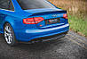 Дифузор Audi S4 B8 (07-11) елерон тюнінг обвіс, фото 3