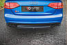 Дифузор Audi S4 B8 (07-11) елерон тюнінг обвіс, фото 7