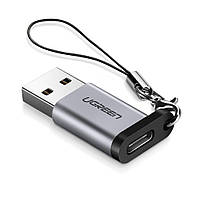 Адаптер USB C - USB 3.0 UGREEN 5 Гбит/с совместим с MacBook iPad Galaxy Зарядными устройствами и тд.