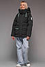 Пуховик TOWMY 3031 black green, фото 3