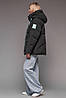 Пуховик TOWMY 3031 black green, фото 4
