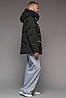 Пуховик TOWMY 3031 black green, фото 6