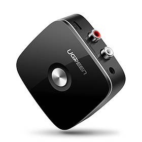 Приймач UGREEN Bluetooth 5.0 Бездротовий RCA-адаптер в автомобіль з 3,5 мм і 2RCA роз'ємом