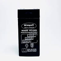 Герметичный свинцово-кислотный аккумулятор для весов Wimpex WX450 (4V 5Ah)