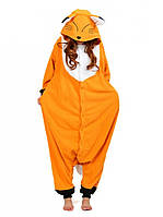 Кигуруми лисиця помаранчева доросла піжама krd0146, фото 1